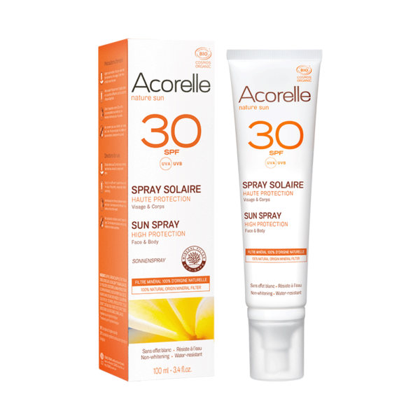 Spray Solaire SPF30 BIO Certifié 100ml