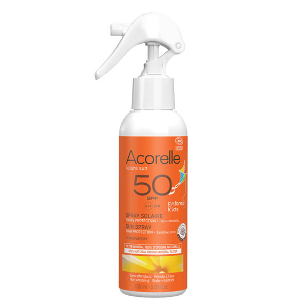 Spray Solaire Enfants SPF50 BIO Certifié 150ml